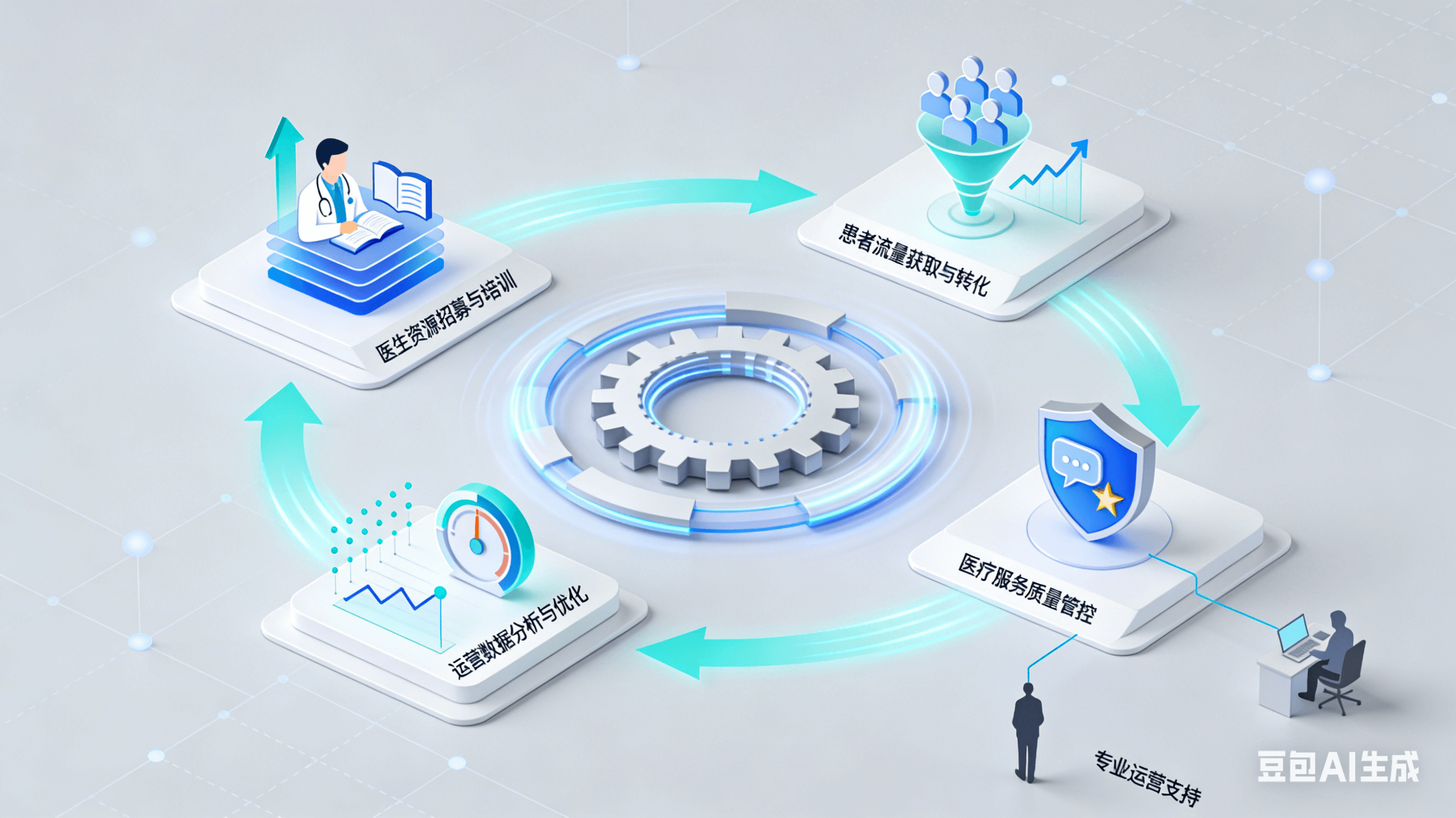 互联网医院运营服务 - 医生资源招募、患者引流、运营数据分析优化